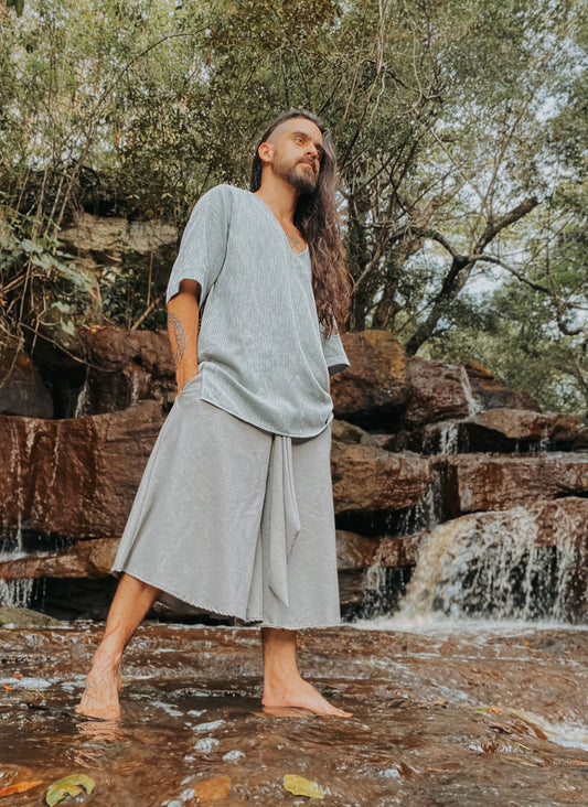 Goa Shiva Pants - Raw Linen