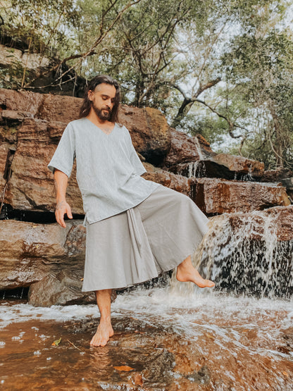 Goa Shiva Pants - Raw Linen