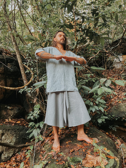 Goa Shiva Pants - Raw Linen