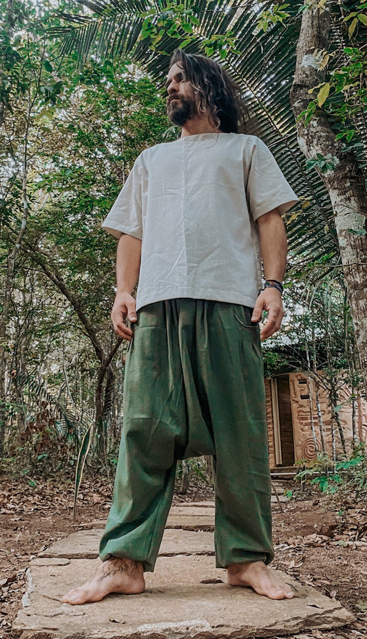 Goa Shiva Pants - Raw Linen