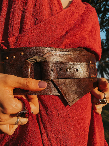 Natural Leather Belt