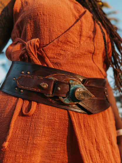 Natural Leather Belt