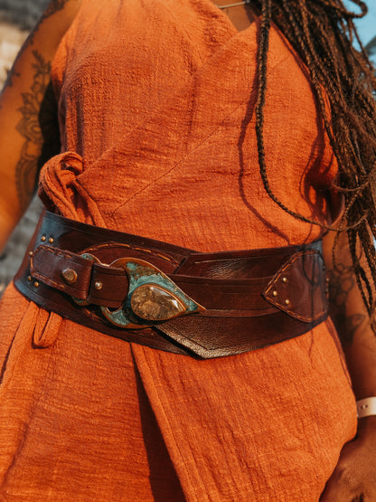 Natural Leather Belt