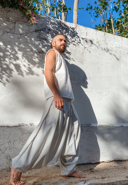 Goa Shiva Pants - Ecological Striped