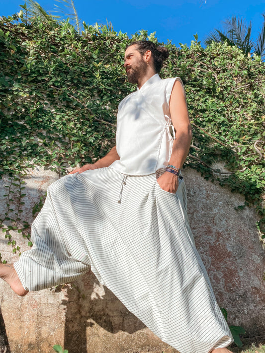 Goa Shiva Pants - Ecological Striped